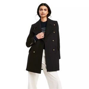 NWT Nili Lotan x Target Women's Double Breasted Wool Blend Coat